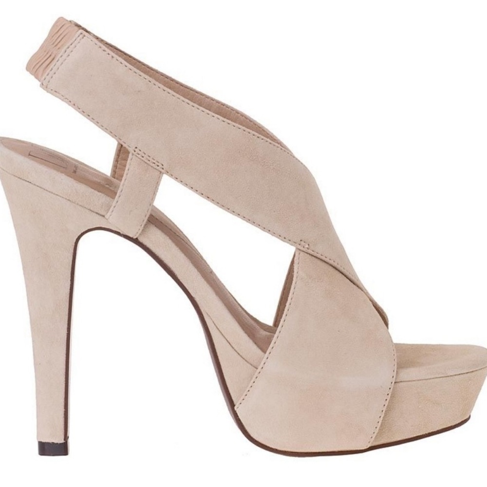 Diane Von Furstenberg - Fawn Suede - Like new condition.